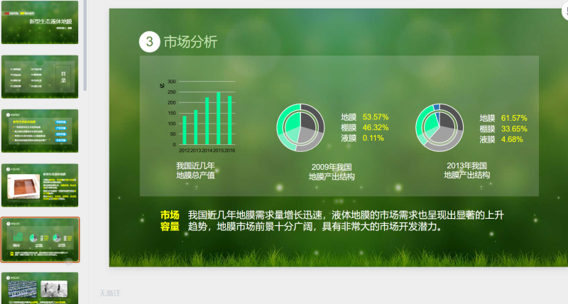 【国赛】新型生态液体地膜-星光PPT模板 一个PPT模板免费下载的网站
